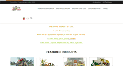 Desktop Screenshot of giftbasketvillas.com